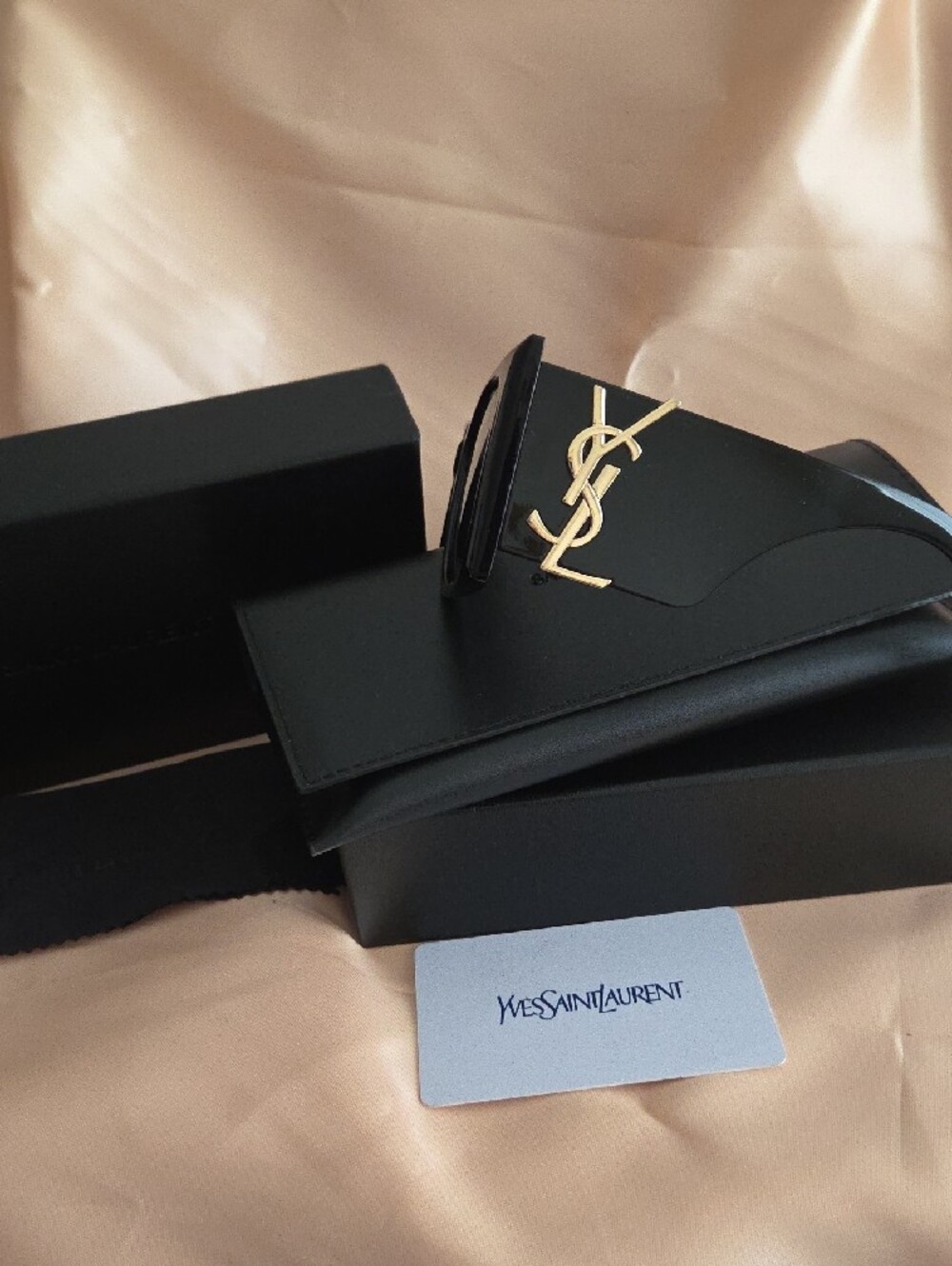 Source Unknown Black Oversized Square Sunglasses